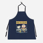 Worry Less Run More-Unisex-Kitchen-Apron-glitchygorilla