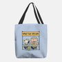 Worry Less Run More-None-Basic Tote-Bag-glitchygorilla
