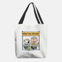 Worry Less Run More-None-Basic Tote-Bag-glitchygorilla