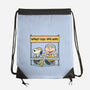 Worry Less Run More-None-Drawstring-Bag-glitchygorilla