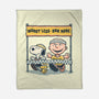 Worry Less Run More-None-Fleece-Blanket-glitchygorilla