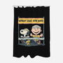 Worry Less Run More-None-Polyester-Shower Curtain-glitchygorilla