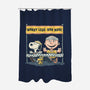 Worry Less Run More-None-Polyester-Shower Curtain-glitchygorilla