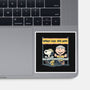 Worry Less Run More-None-Glossy-Sticker-glitchygorilla