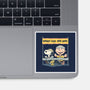Worry Less Run More-None-Glossy-Sticker-glitchygorilla