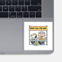 Worry Less Run More-None-Glossy-Sticker-glitchygorilla