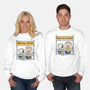 Worry Less Run More-Unisex-Crew Neck-Sweatshirt-glitchygorilla