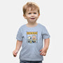 Worry Less Run More-Baby-Basic-Tee-glitchygorilla