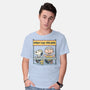 Worry Less Run More-Mens-Basic-Tee-glitchygorilla