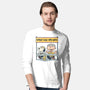 Worry Less Run More-Mens-Long Sleeved-Tee-glitchygorilla
