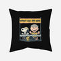 Worry Less Run More-None-Removable Cover w Insert-Throw Pillow-glitchygorilla