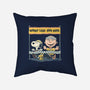 Worry Less Run More-None-Removable Cover w Insert-Throw Pillow-glitchygorilla