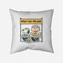 Worry Less Run More-None-Removable Cover w Insert-Throw Pillow-glitchygorilla