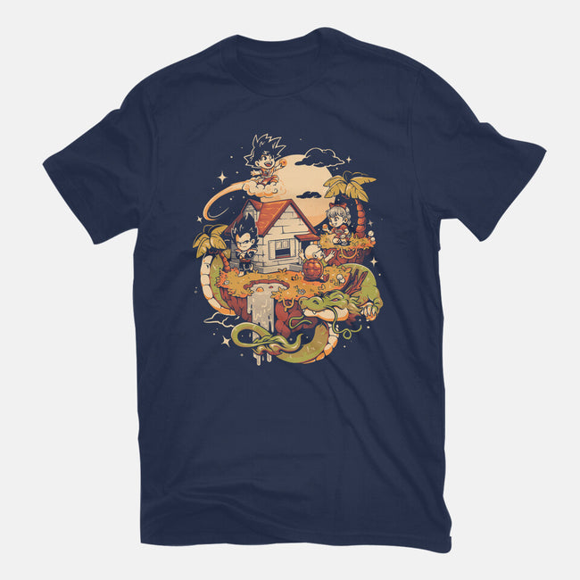 Dragon Island-Womens-Fitted-Tee-eduely