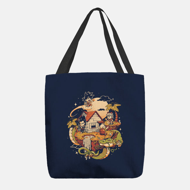 Dragon Island-None-Basic Tote-Bag-eduely