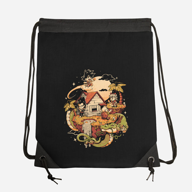 Dragon Island-None-Drawstring-Bag-eduely
