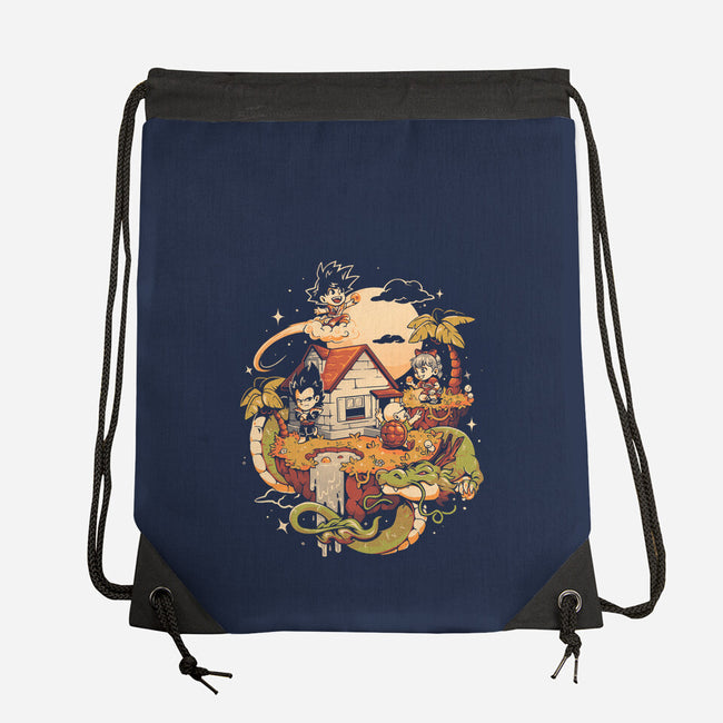 Dragon Island-None-Drawstring-Bag-eduely