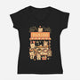 Fantasy Laundry-Womens-V-Neck-Tee-eduely