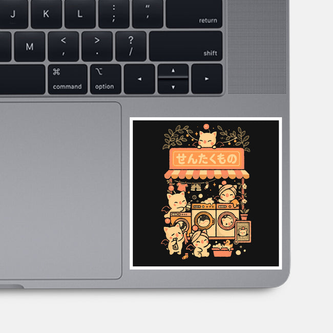 Fantasy Laundry-None-Glossy-Sticker-eduely