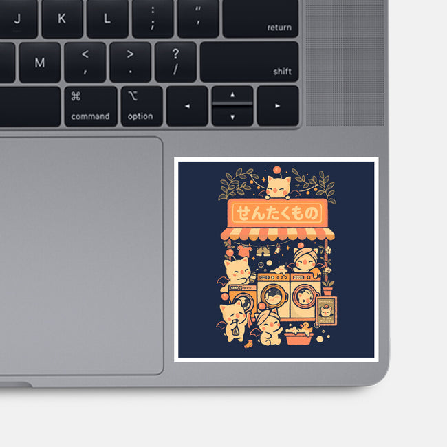 Fantasy Laundry-None-Glossy-Sticker-eduely