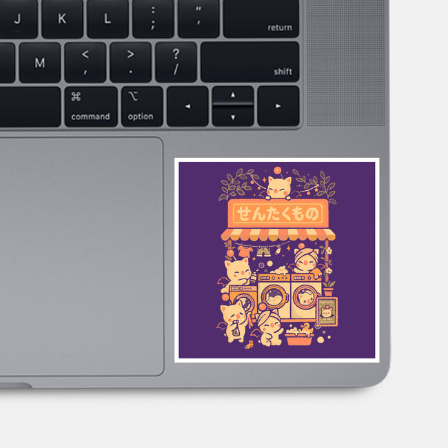 Fantasy Laundry-None-Glossy-Sticker-eduely