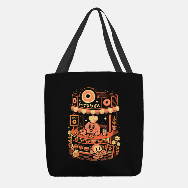 Pink Puff Donuts-None-Basic Tote-Bag-eduely