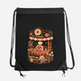 Pink Puff Donuts-None-Drawstring-Bag-eduely