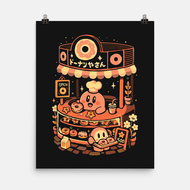 Pink Puff Donuts-None-Matte-Poster-eduely