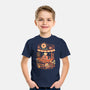 Pink Puff Donuts-Youth-Basic-Tee-eduely