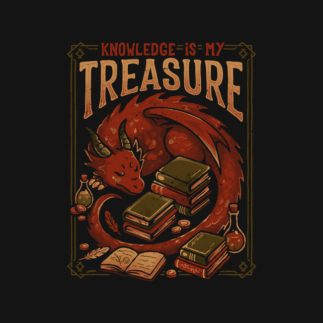 Knowledge Is My Treasure-Womens-Fitted-Tee-eduely