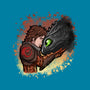My Dragon Friend-Mens-Basic-Tee-nickzzarto