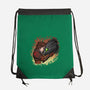 My Dragon Friend-None-Drawstring-Bag-nickzzarto