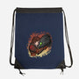 My Dragon Friend-None-Drawstring-Bag-nickzzarto