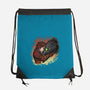 My Dragon Friend-None-Drawstring-Bag-nickzzarto