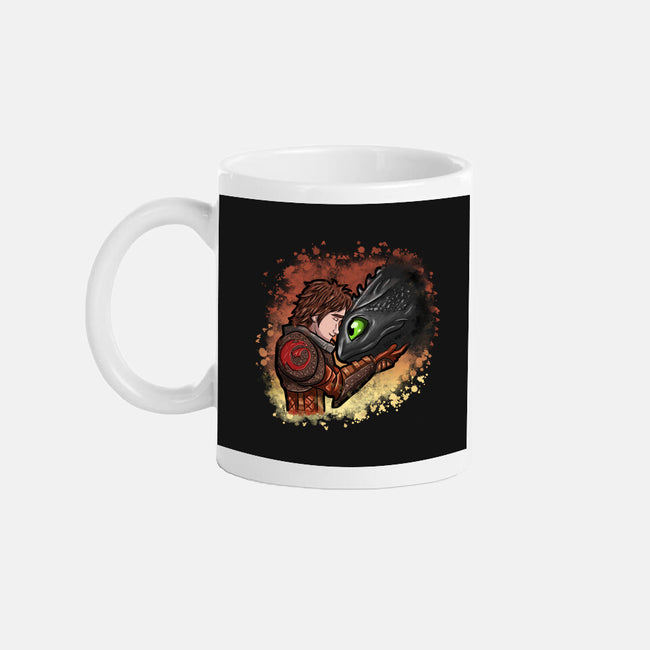 My Dragon Friend-None-Mug-Drinkware-nickzzarto