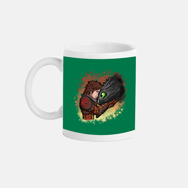 My Dragon Friend-None-Mug-Drinkware-nickzzarto