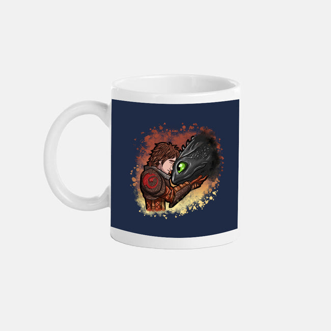 My Dragon Friend-None-Mug-Drinkware-nickzzarto