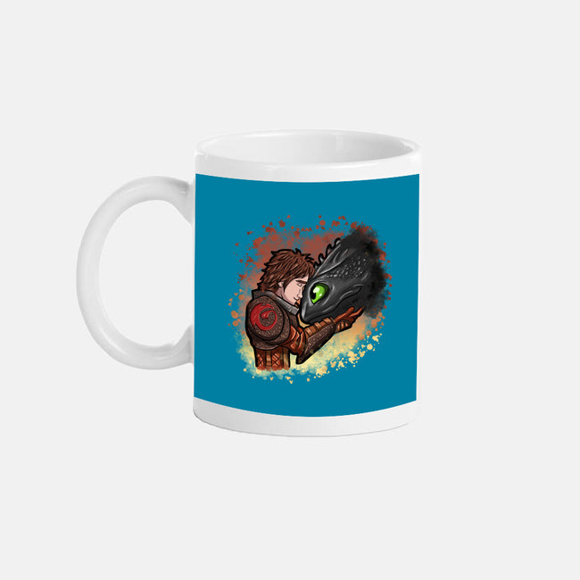My Dragon Friend-None-Mug-Drinkware-nickzzarto
