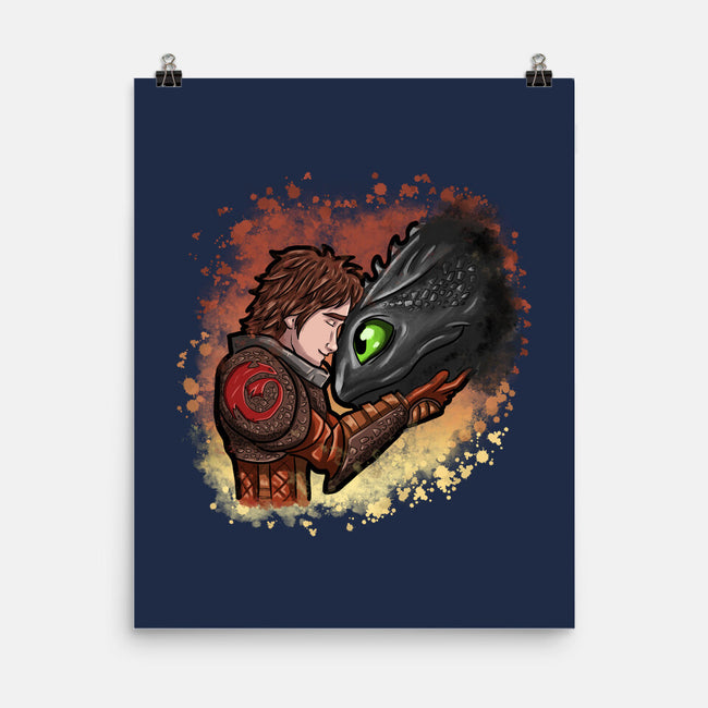 My Dragon Friend-None-Matte-Poster-nickzzarto