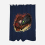 My Dragon Friend-None-Polyester-Shower Curtain-nickzzarto