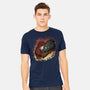 My Dragon Friend-Mens-Heavyweight-Tee-nickzzarto