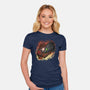 My Dragon Friend-Womens-Fitted-Tee-nickzzarto