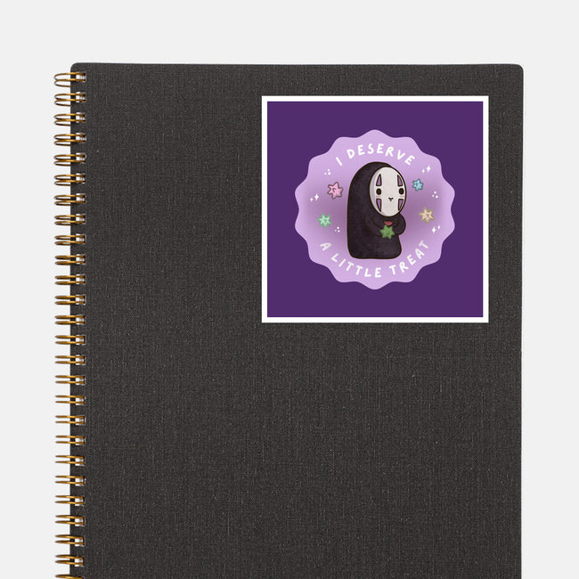 I Deserve A Little Treat-None-Glossy-Sticker-Roots And Shade