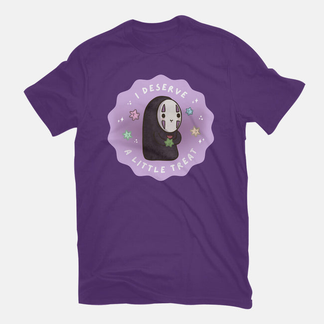 I Deserve A Little Treat-Womens-Basic-Tee-Roots And Shade
