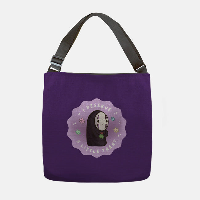I Deserve A Little Treat-None-Adjustable Tote-Bag-Roots And Shade