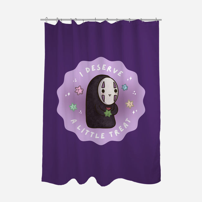 I Deserve A Little Treat-None-Polyester-Shower Curtain-Roots And Shade