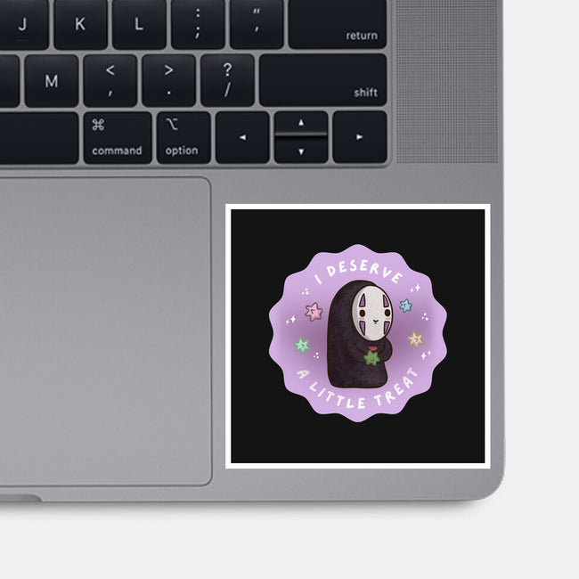 I Deserve A Little Treat-None-Glossy-Sticker-Roots And Shade