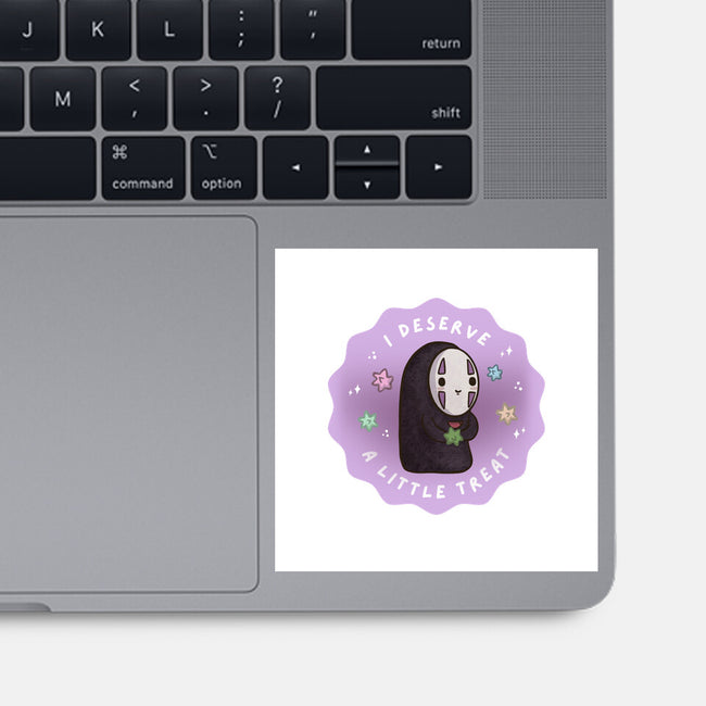 I Deserve A Little Treat-None-Glossy-Sticker-Roots And Shade
