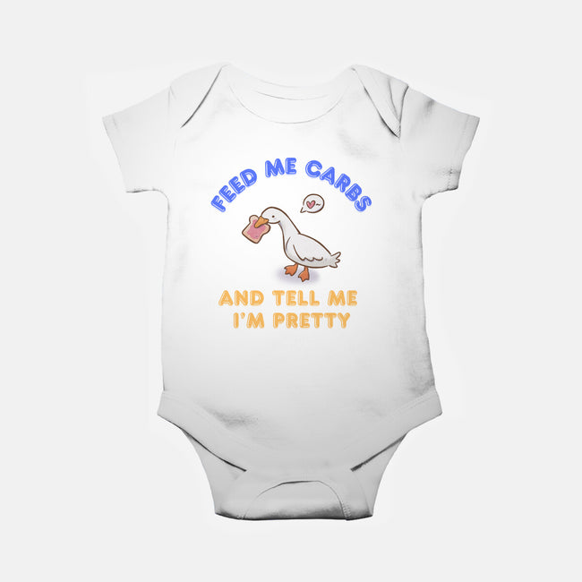 Feed Me Carbs-Baby-Basic-Onesie-Roots And Shade