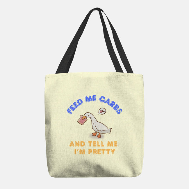 Feed Me Carbs-None-Basic Tote-Bag-Roots And Shade